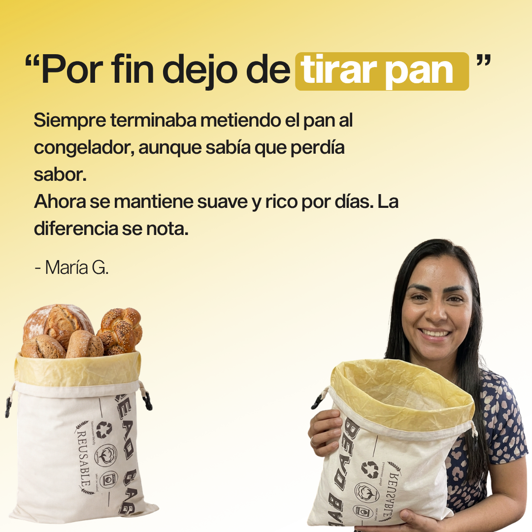 Bolsa Premium para Pan con Cera de Abeja